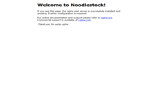 Desktop Screenshot of noodlestock.com